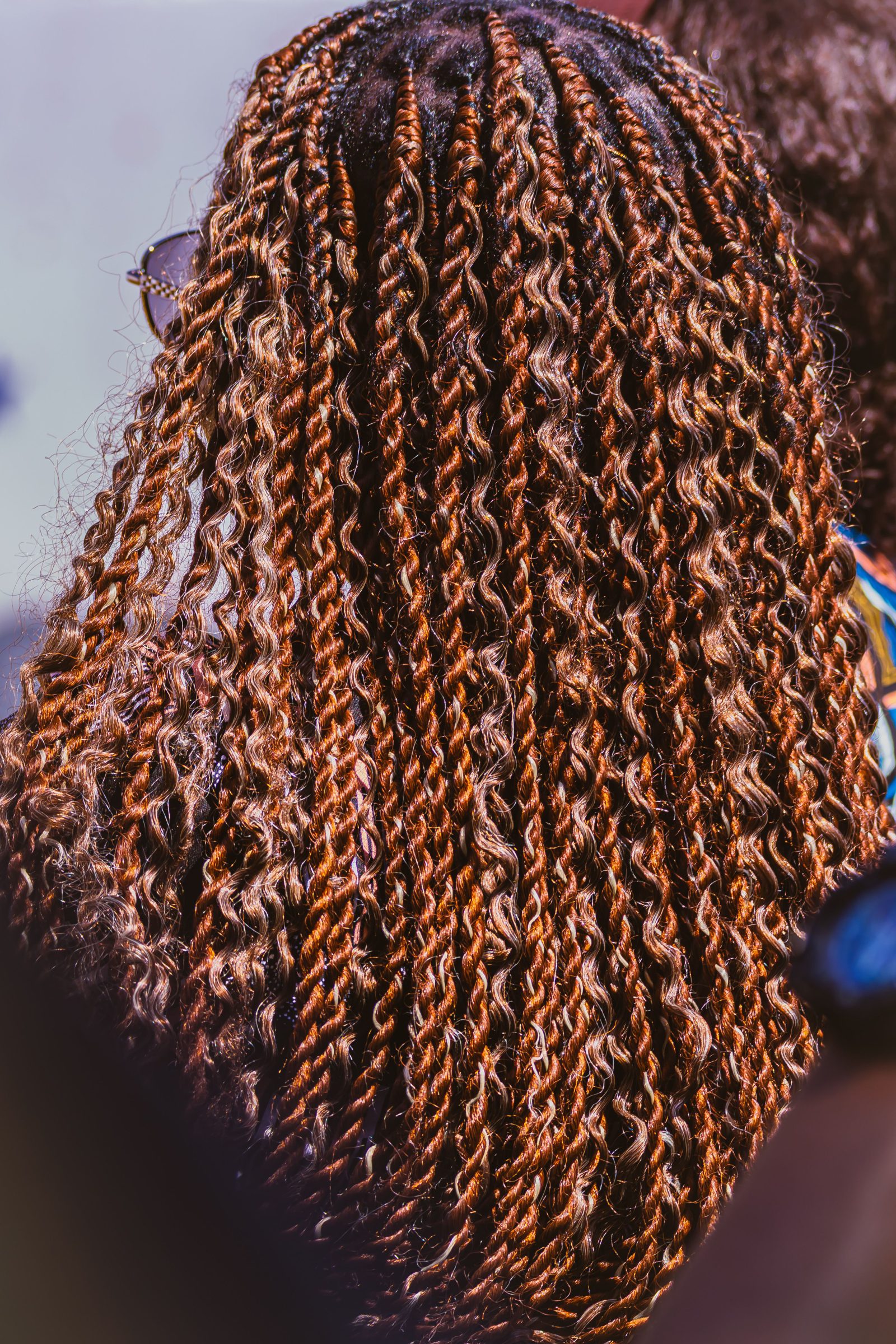 Aziza hair braiding portrait